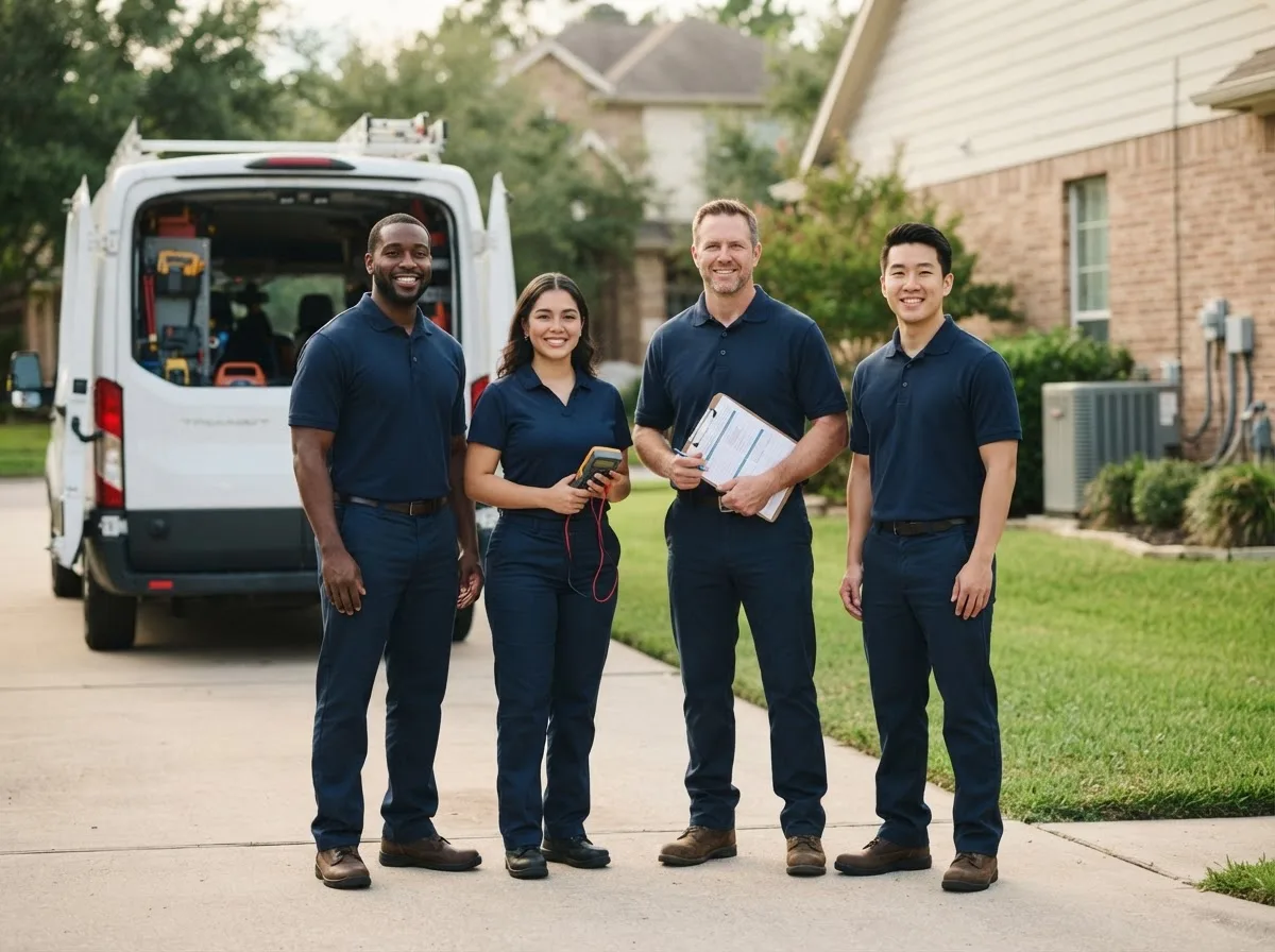 Certified HVAC technician near Polk City, IA